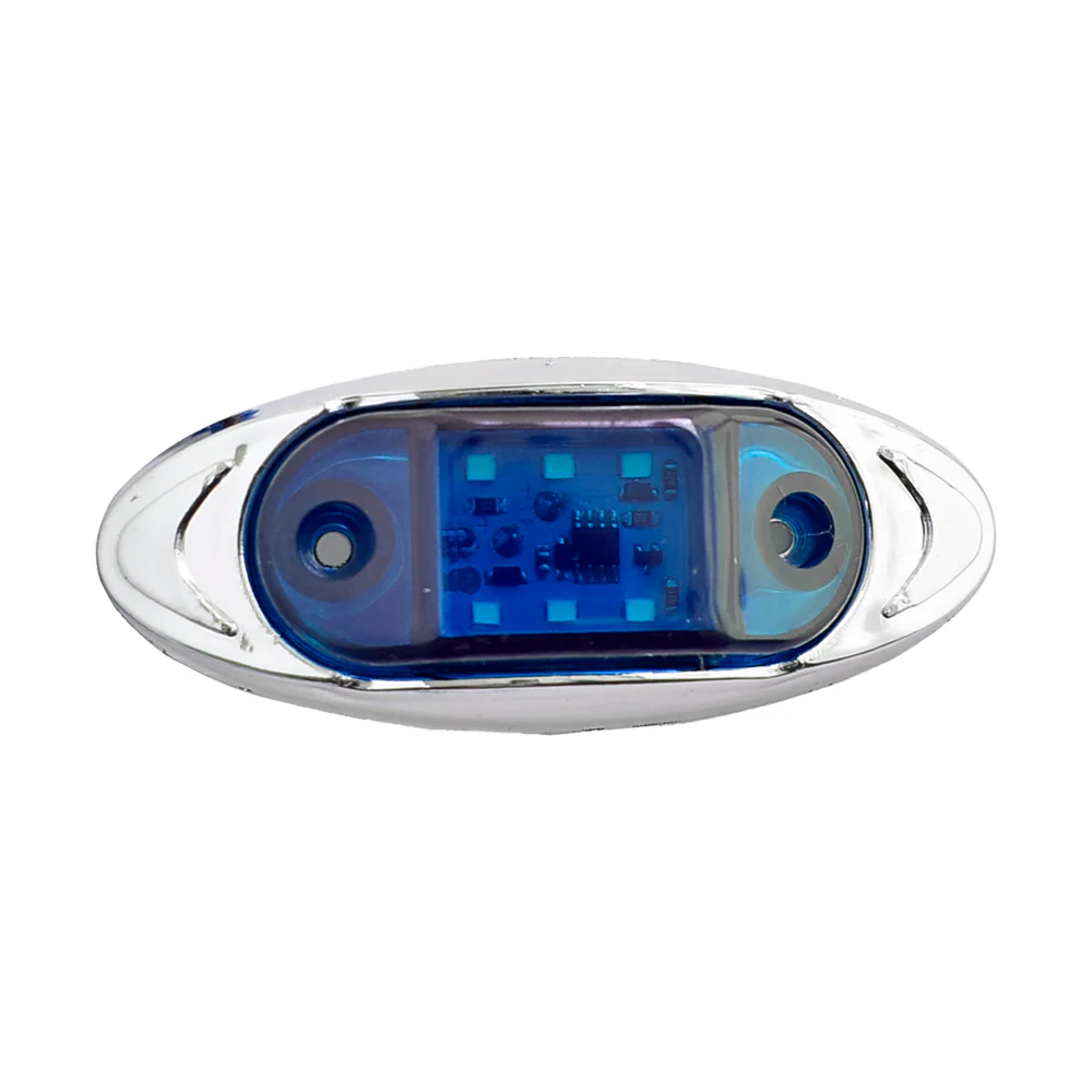 Faro Lateral Cromado Flashing 06 Led 24v Luz Hb - Image 3