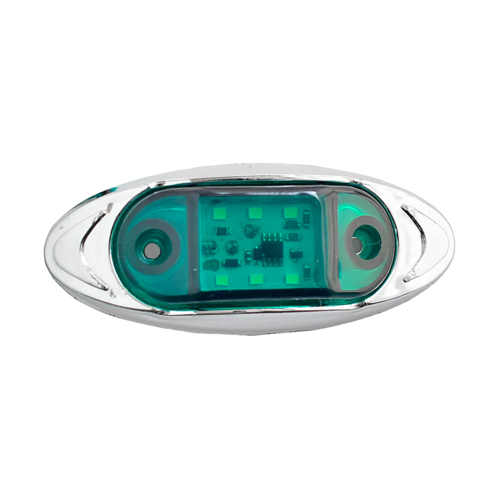 Faro Lateral Cromado Flashing 06 Led 24v Luz Hb - Image 4